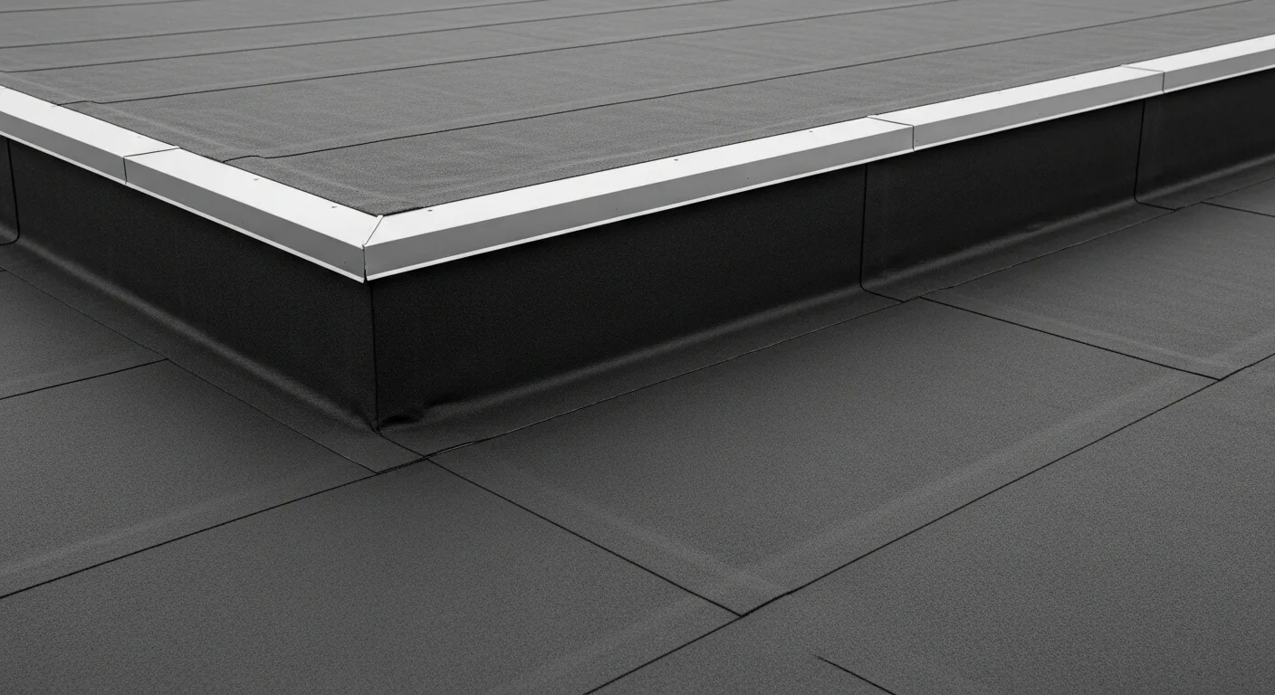EPDM Flat Roofing installation in McLean, VA