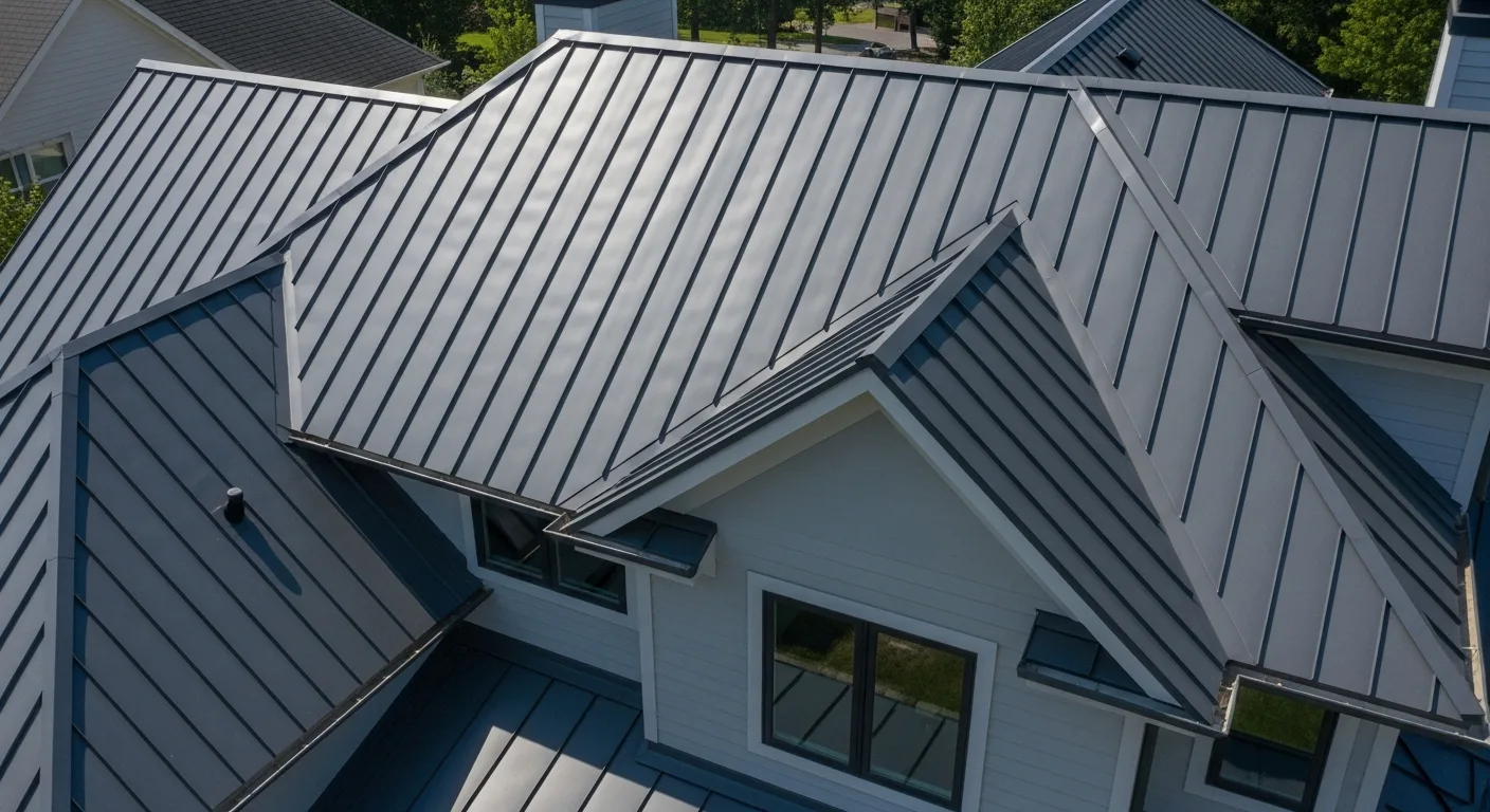 Metal Roofing installation in Vienna, VA