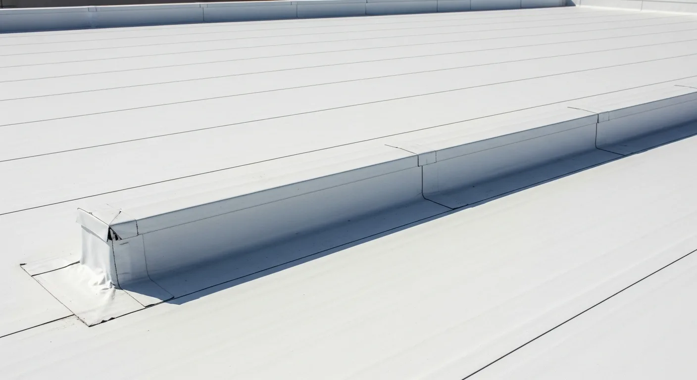 PVC Flat Roofing installation in McLean, VA