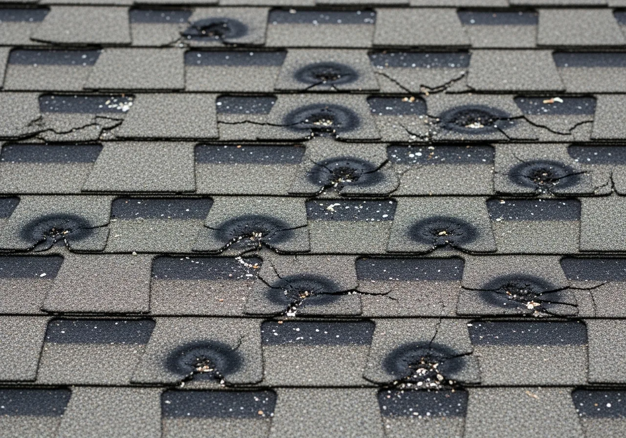 Hail damage replacement in Lake Braddock, Burke