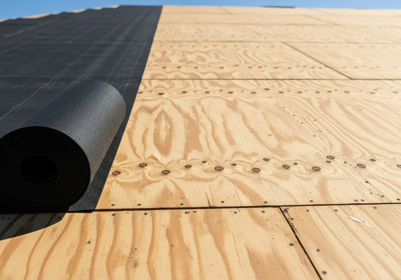 Tear-off with new decking in Cherry Run, Burke